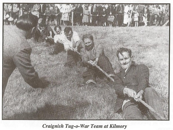 Craignish Tug-o-War Team at Kilmory